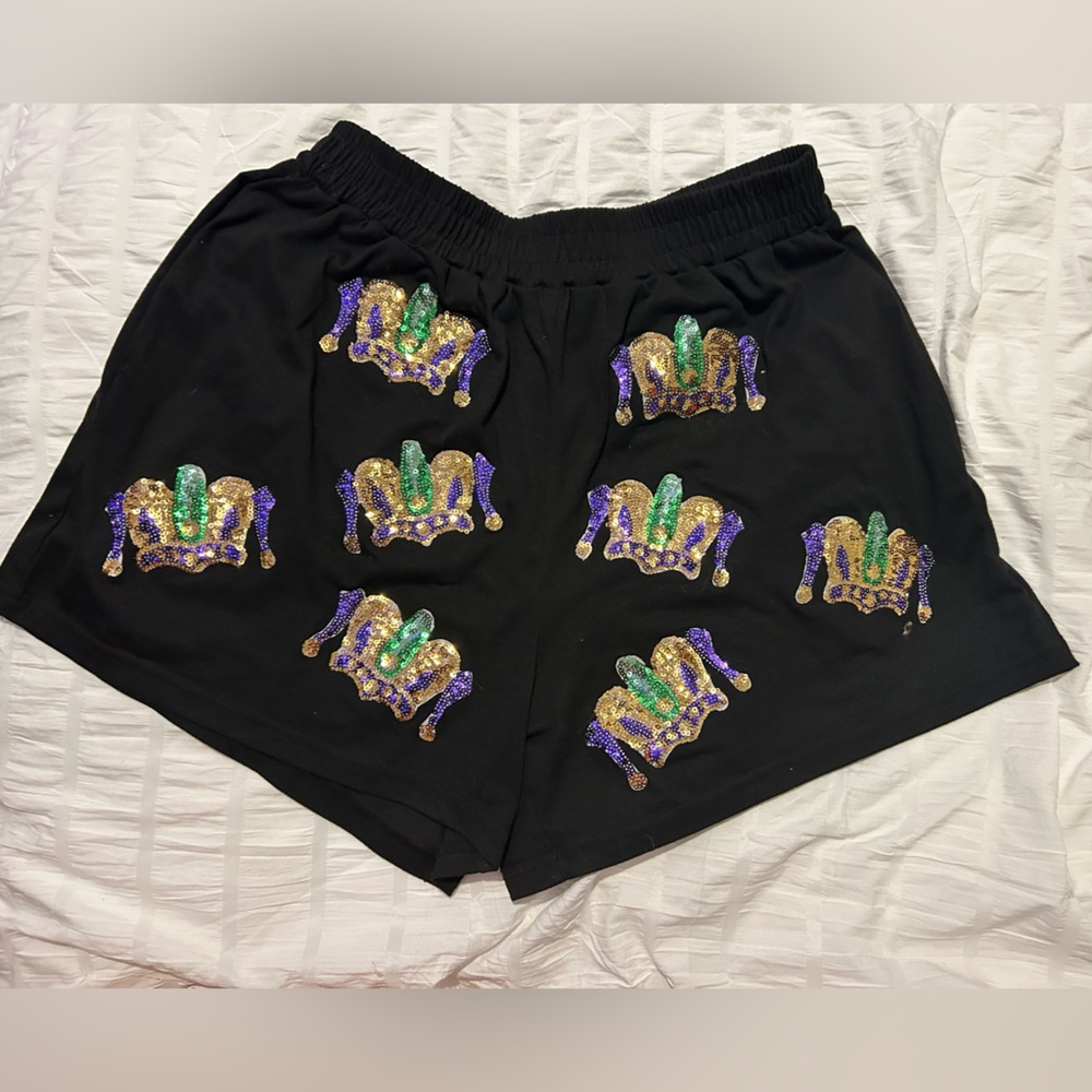 Mardi Gras sequence shorts